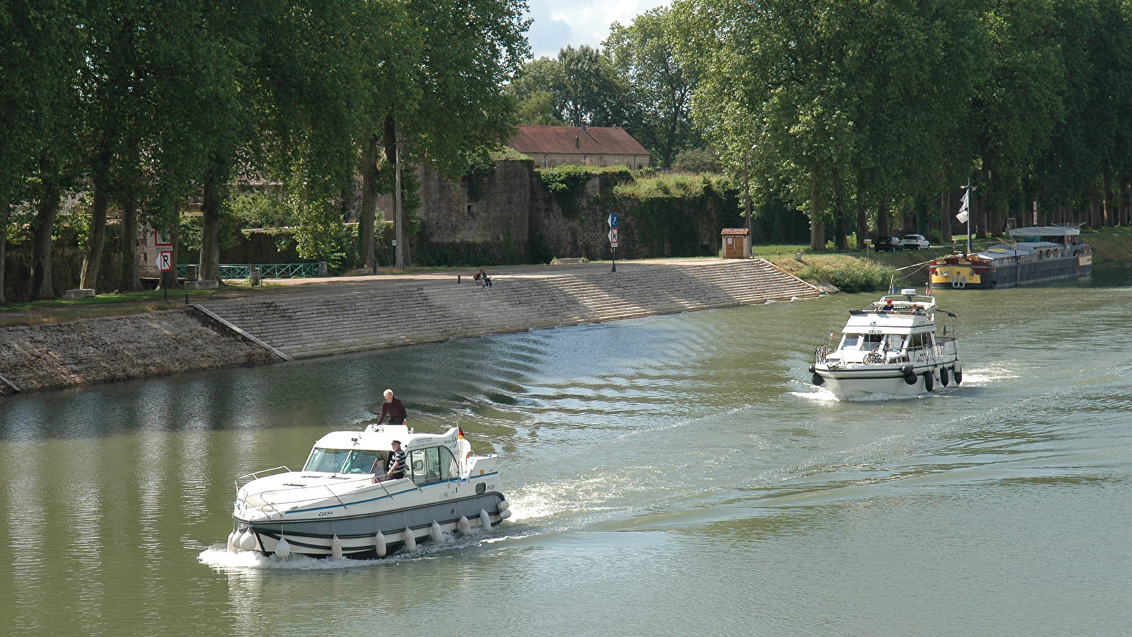 Entdeckung von Auxonne durch die Saône