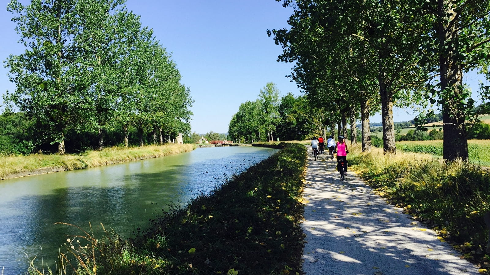 Tagesausflug mit dem Fahrrad - Entlang des Canal de Bourgogne