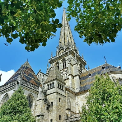Die Kathedrale Saint-Lazare und ihr Viertel