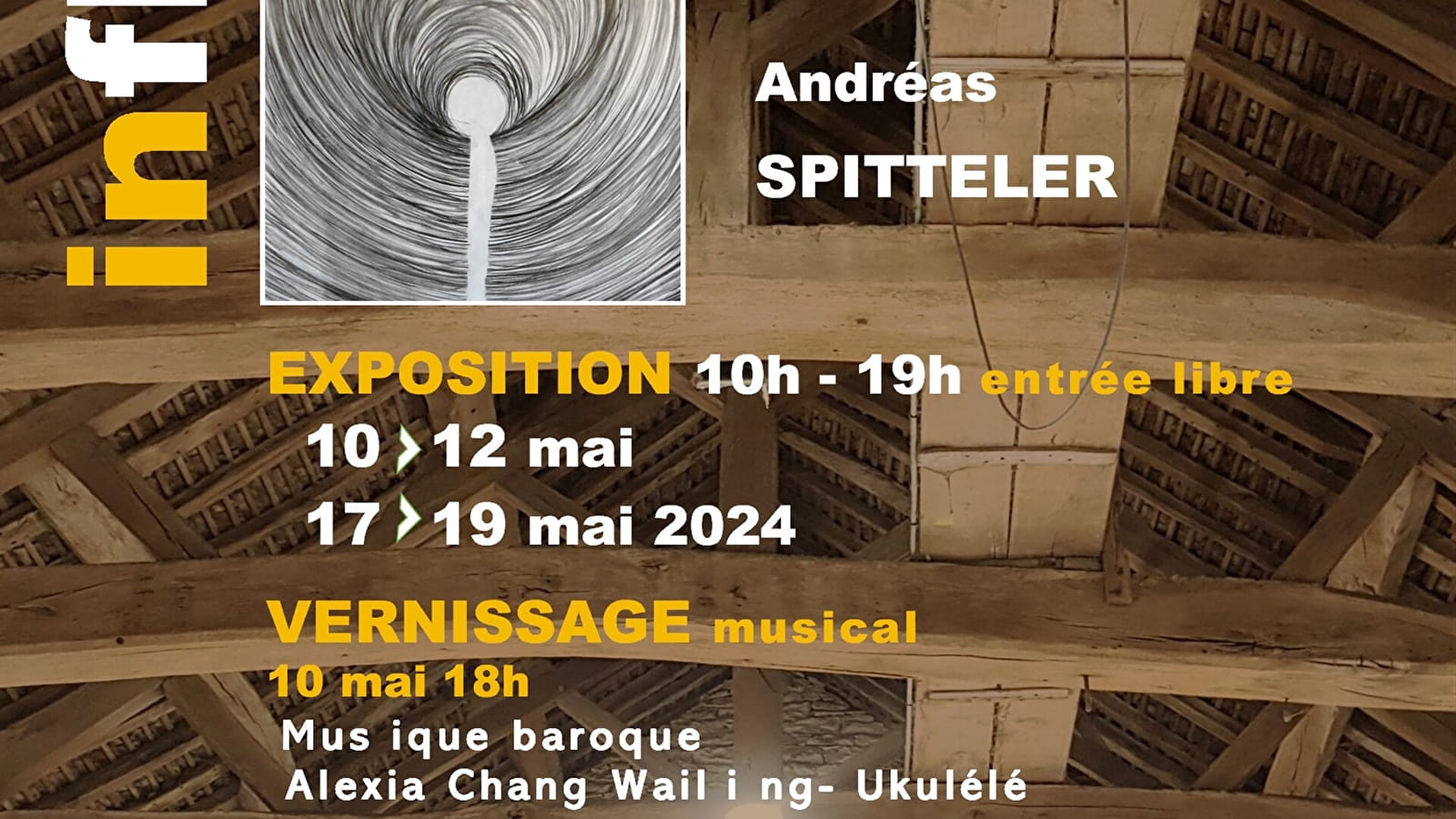 Ausstellung der Chapelle des Arts - Laurence Machard Brujas und Andréas Spitteler