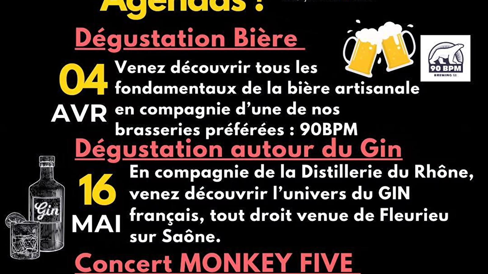 Monkey Five-Konzertabend