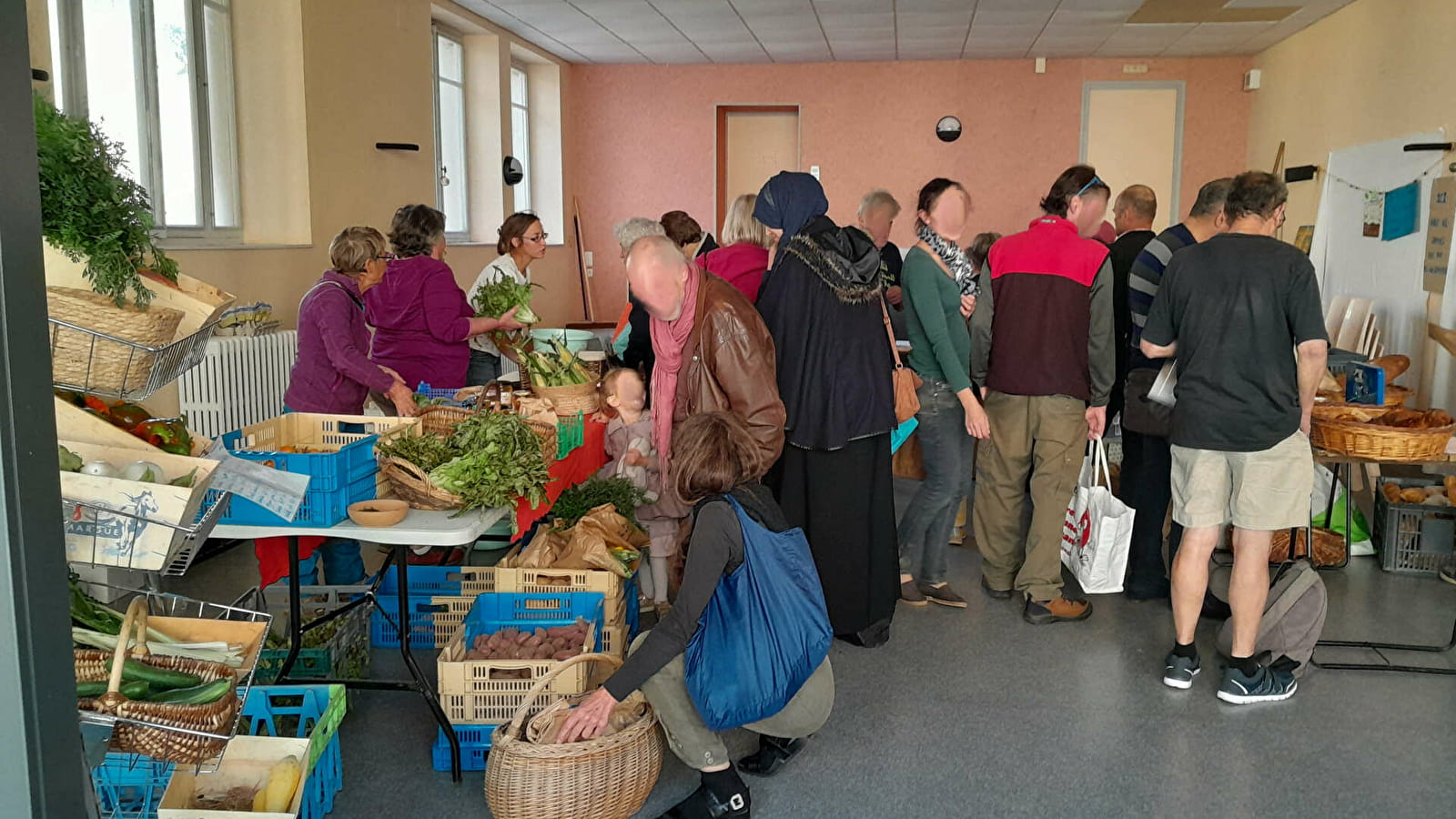 Le P'tit marché bio (Der kleine Biomarkt)