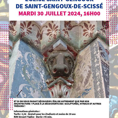Besichtigung 'Kirchenschatz' : Kirche Saint-Gengoux in Saint-Gengoux-de-Scissé