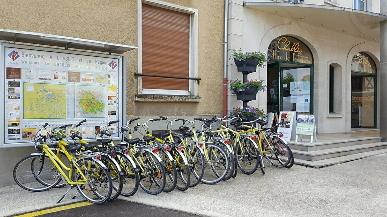 Office de Tourisme Chablis, Cure, Yonne & Tonnerrois - Location de vélos