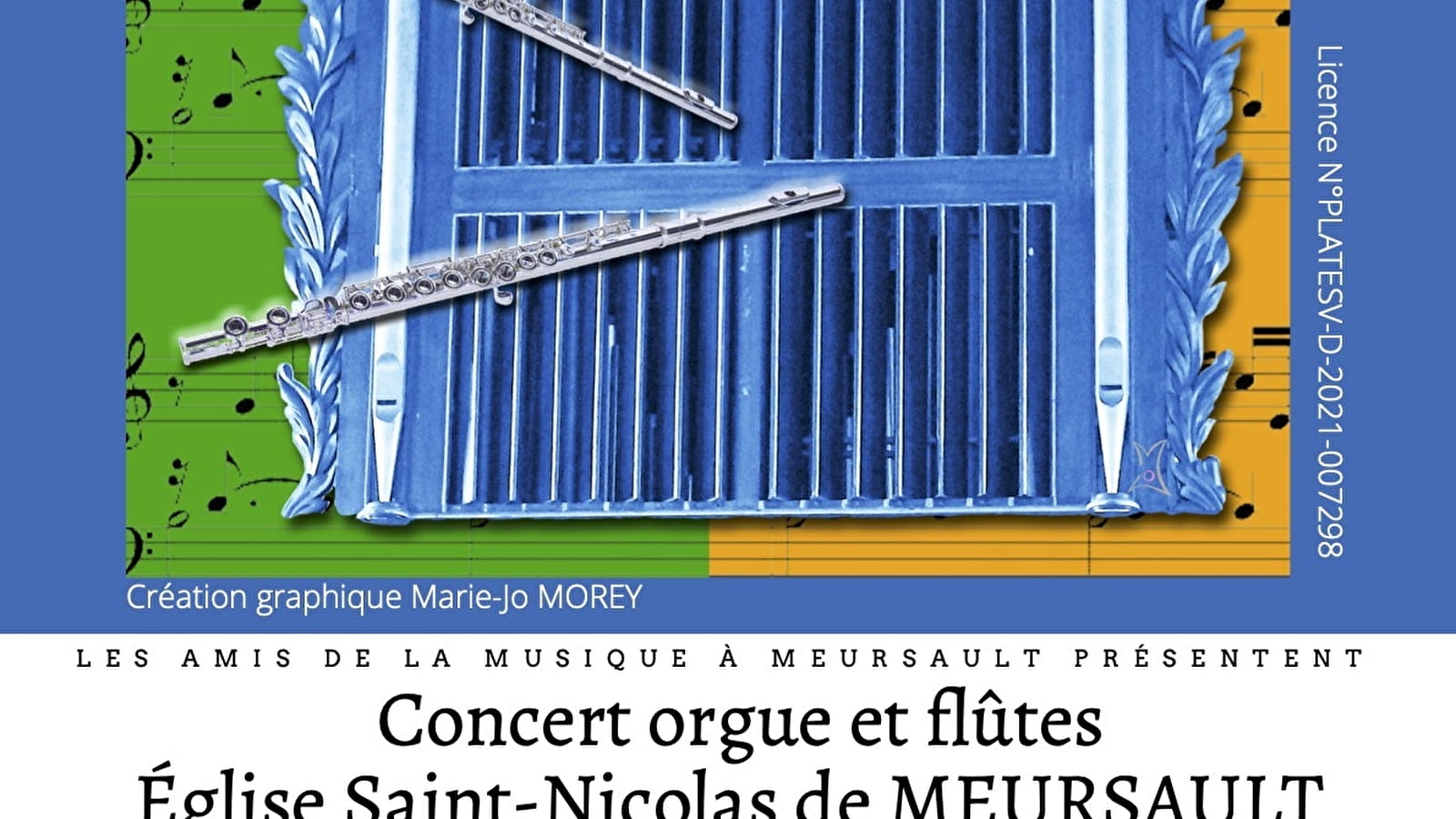 Konzert 'Orgel und Flöten' in der Kirche Saint-Nicolas in Meursault