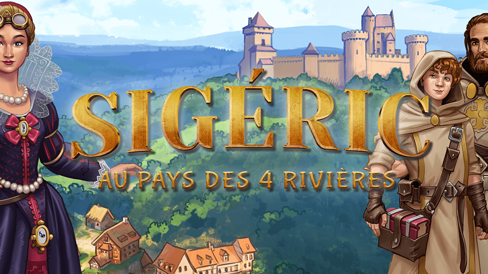 Explor Games® - Sigéric au pays des 4 Rivières - 'le voyage de Roze'