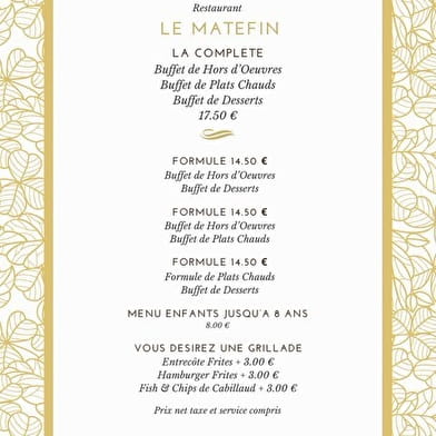 Restaurant Le Matefin