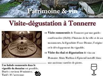 Visite et dégustation à Tonnerre  - TONNERRE