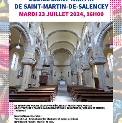 Besichtigung 'Kirchenschätze' : Kirche Saint-Martin in Saint-Martin-de-Salencey