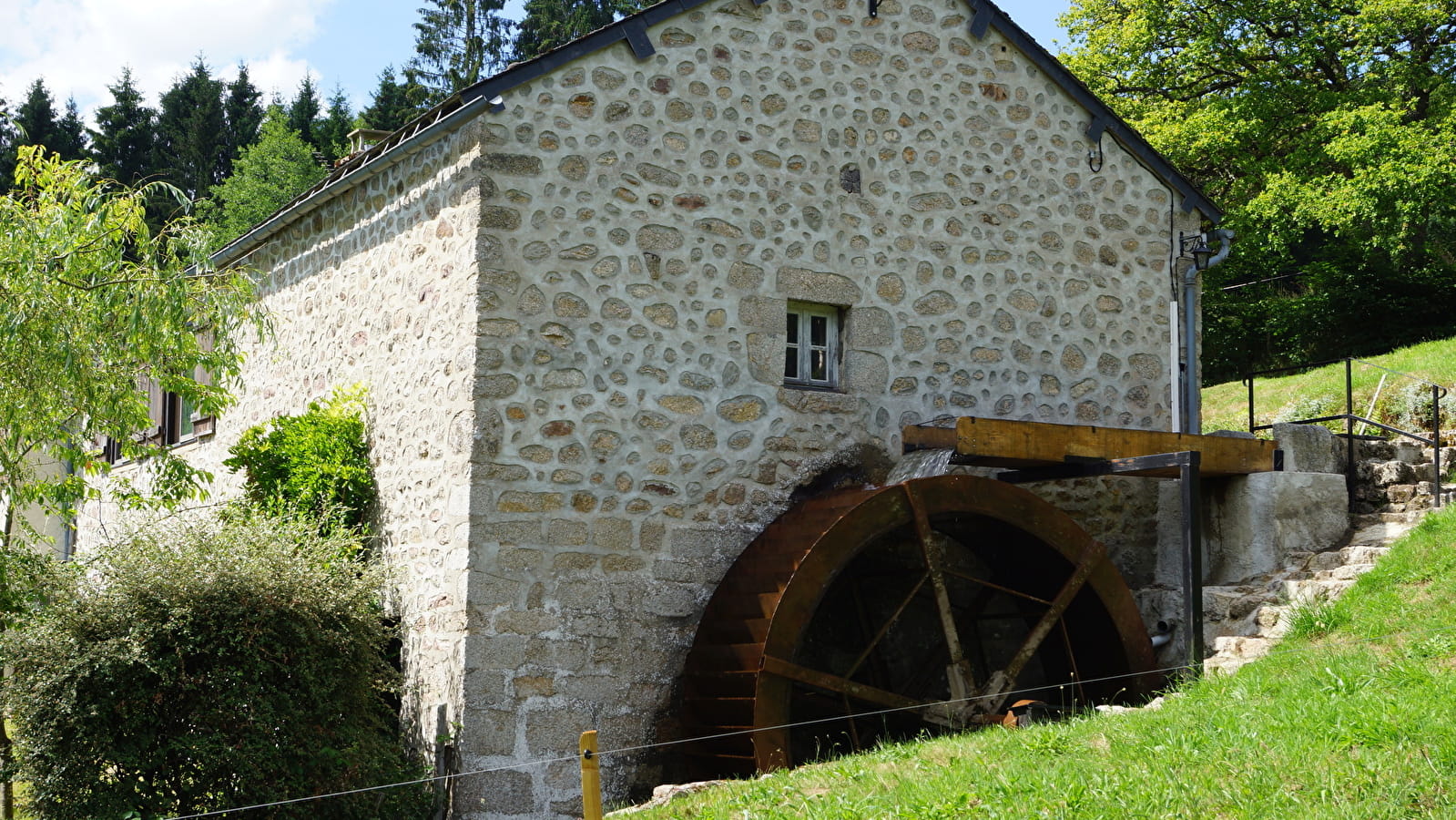 Besichtigung der Mühle von Marnay
